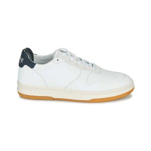 Clae  Heren sneaker milled leather navy cl20ama03 white