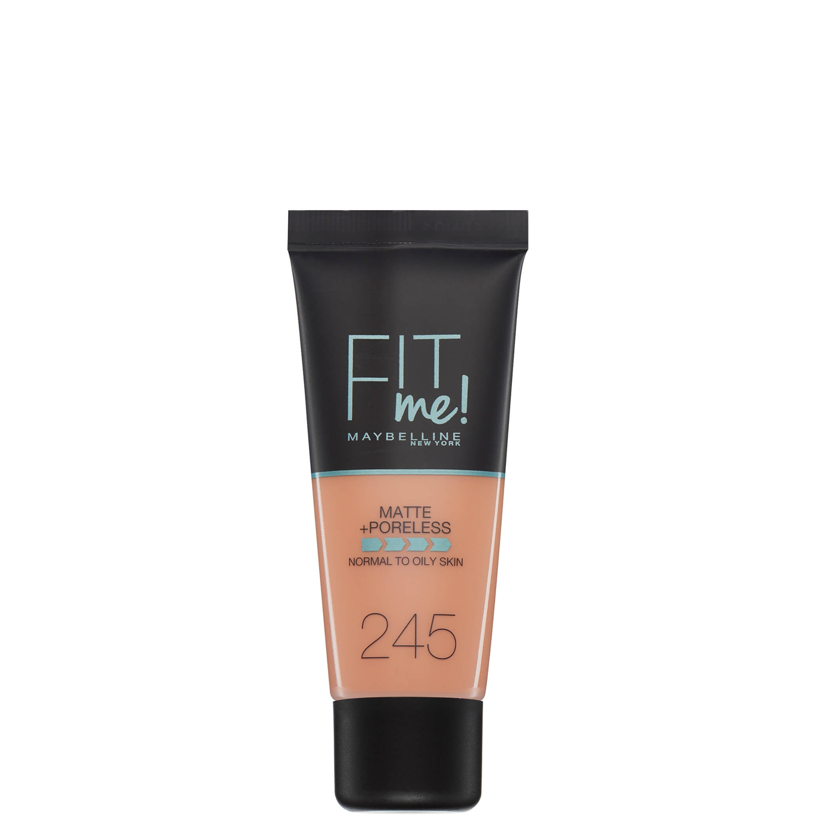 Maybelline Fit Me! Matte and Poreless Foundation 30ml (Various Shades) - 245 Classic Beige