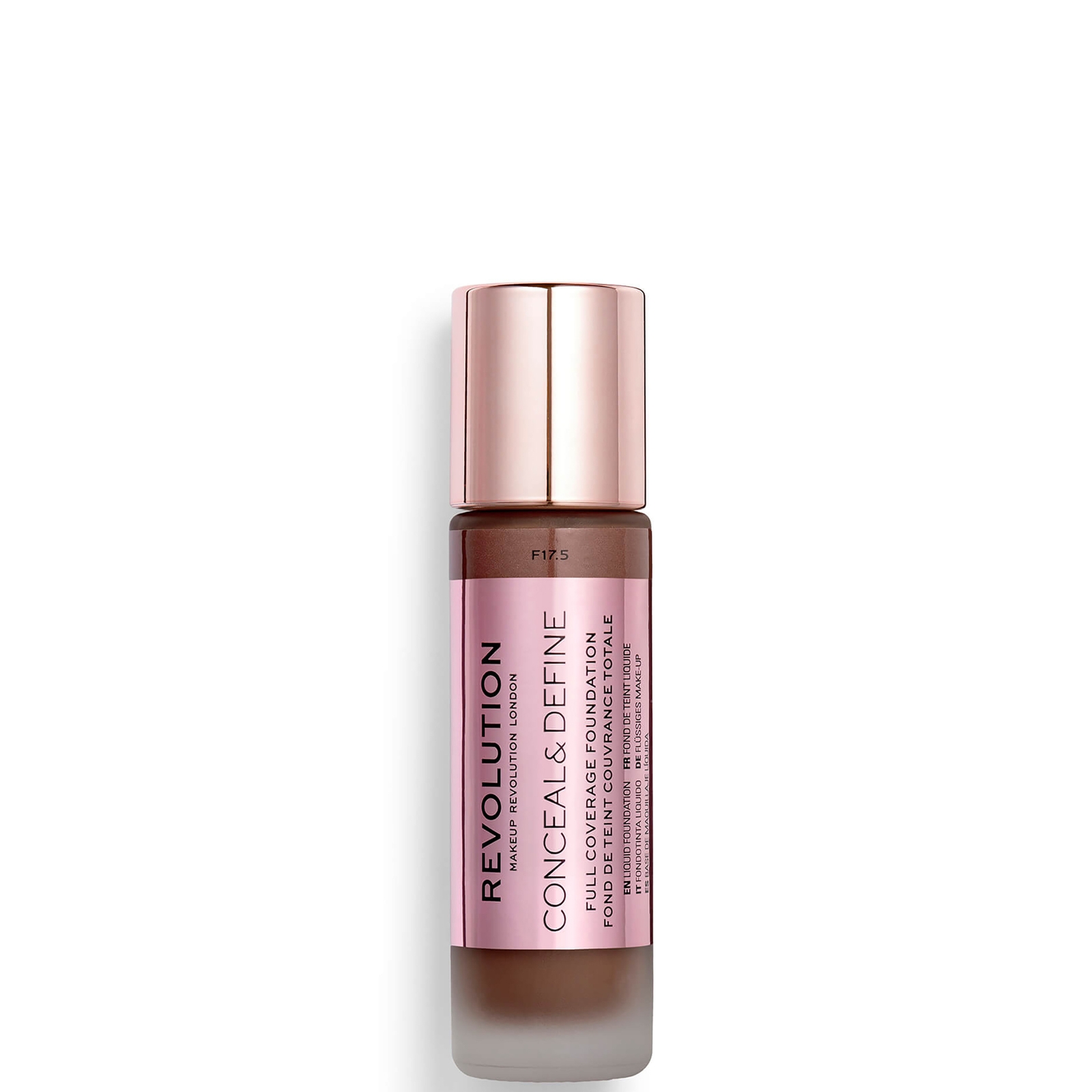 Revolution Conceal & Define Foundation (diverse tinten) - F17.5
