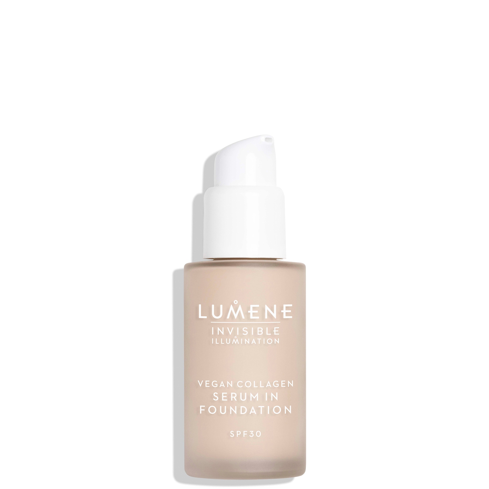 Lumene Invisible Illumination SPF30 Vegan Collagen Serum in Foundation 30ml (Various Shades) - 0.5