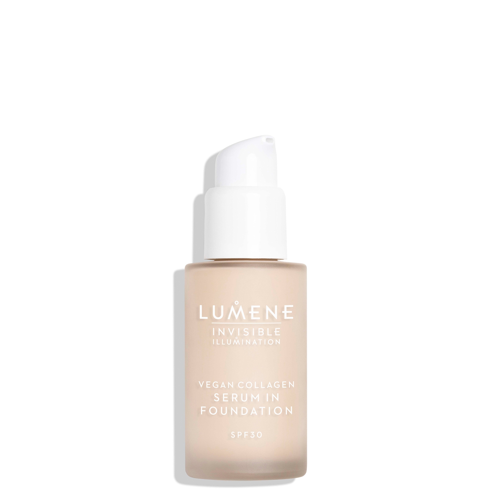 Lumene Invisible Illumination SPF30 Vegan Collagen Serum in Foundation 30ml (Various Shades) - 0