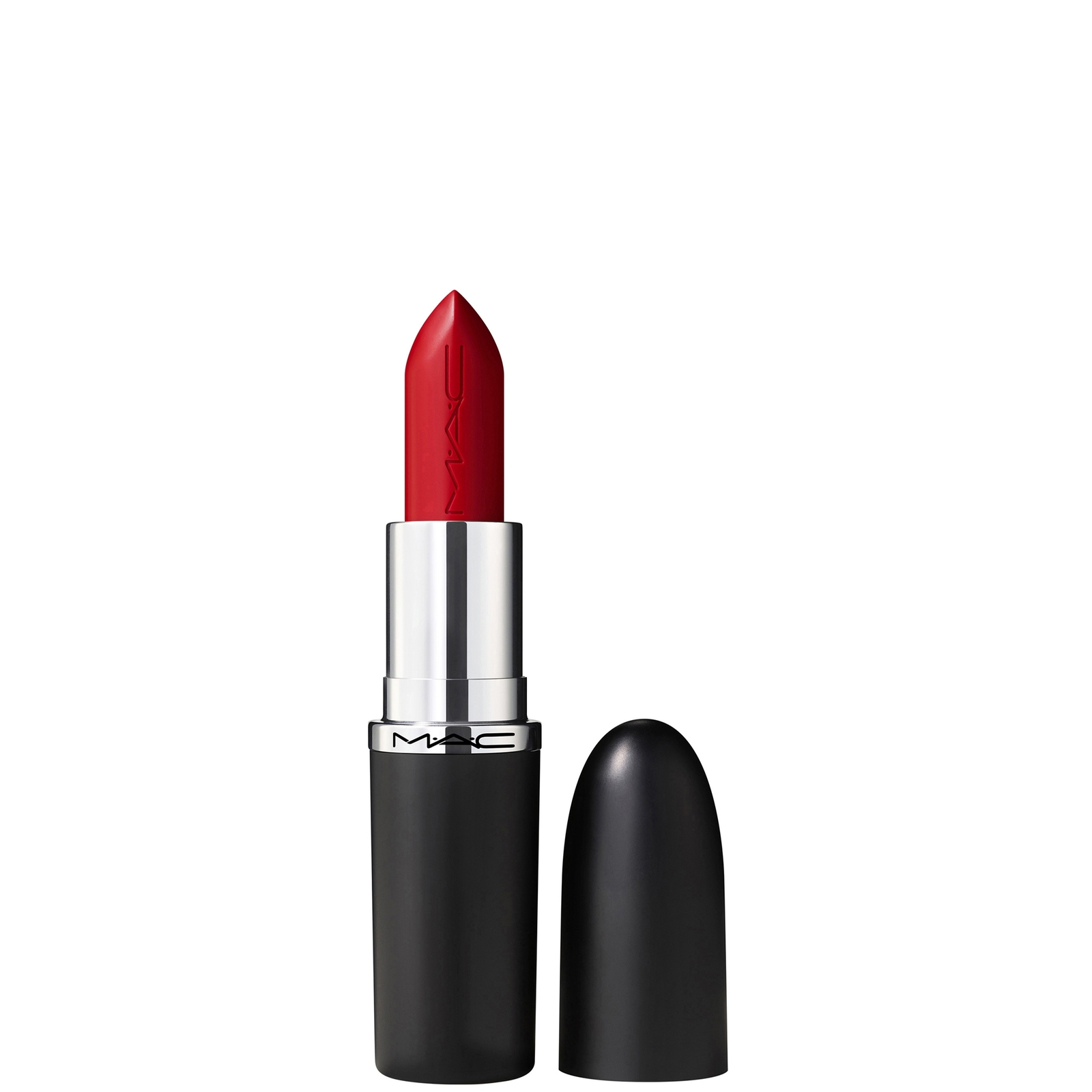 MAC Macximal Sleek Satin Lipstick 3.5g (Various Shades) - Brave Red