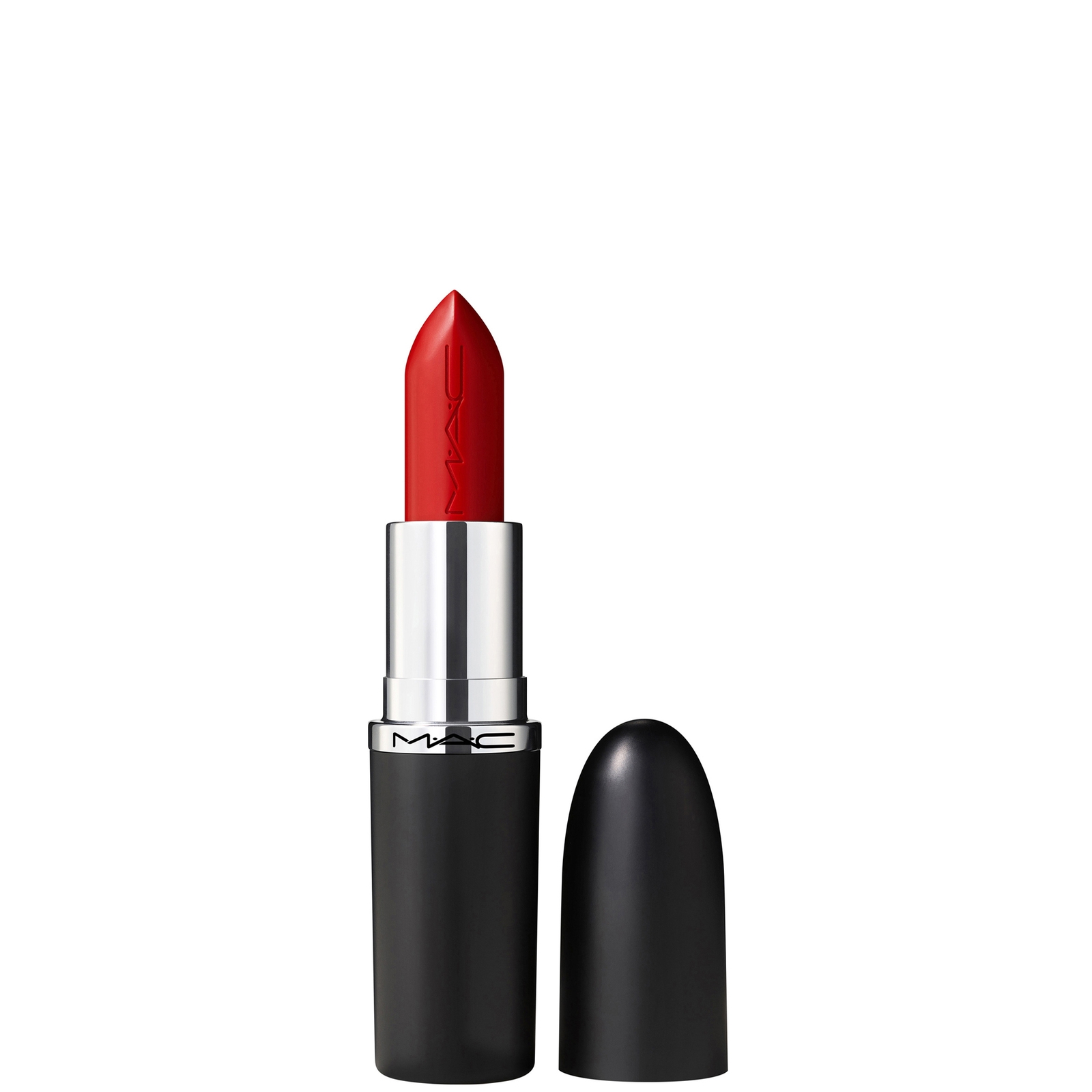 MAC Macximal Sleek Satin Lipstick 3.5g (Various Shades) - Left On Red