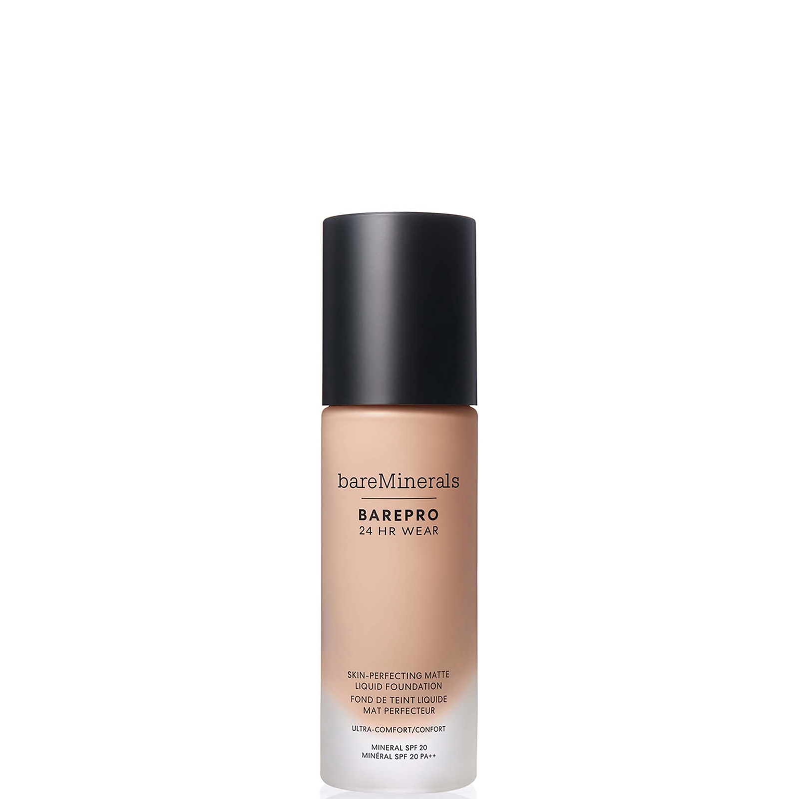 bareMinerals Barepro 24Hr Matte Comfort Liquid Foundation Mineral Spf20 30ml (various shades) - Light 25 Cool