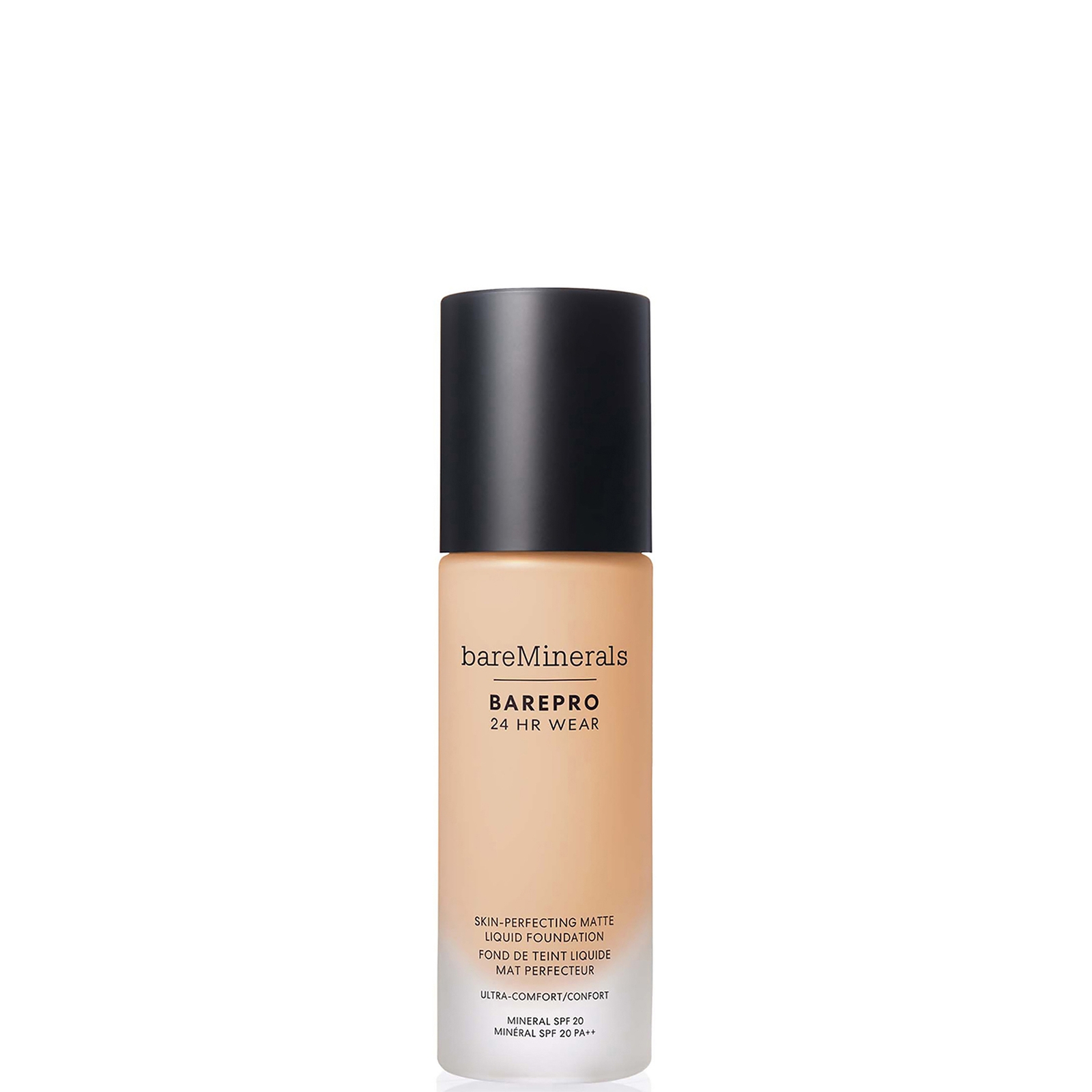 bareMinerals Barepro 24Hr Matte Comfort Liquid Foundation Mineral Spf20 30ml (various shades) - Light 21 Neutral