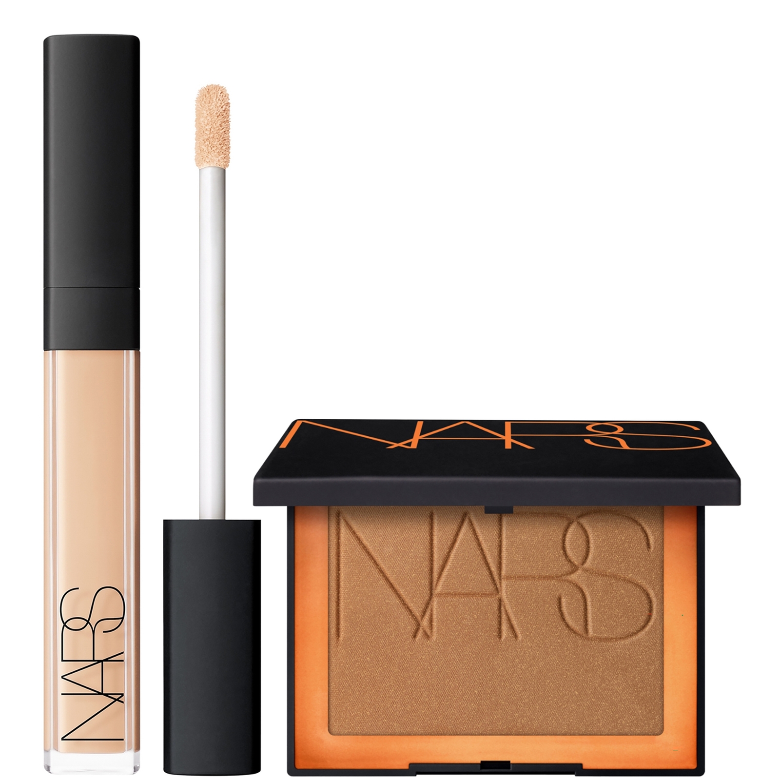 NARS Radiant Creamy Concelear 6ml and NARS Laguna Bronzing Powder 2.8g (Various Shades) - Custard M1