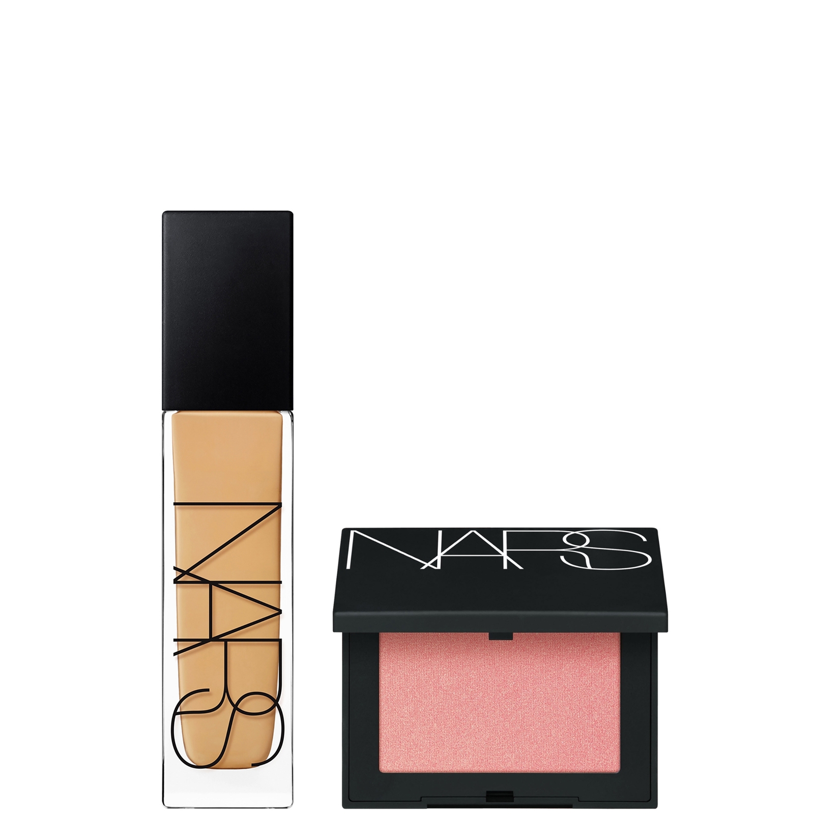 NARS Natural Longwear Foundation 30ml and NARS Blush Orgasm 4.8g Bundle (Various Shades) - Stromboli