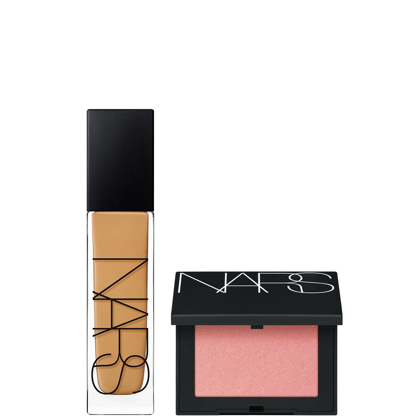 NARS Natural Longwear Foundation 30ml and NARS Blush Orgasm 4.8g Bundle (Various Shades) - Tahoe