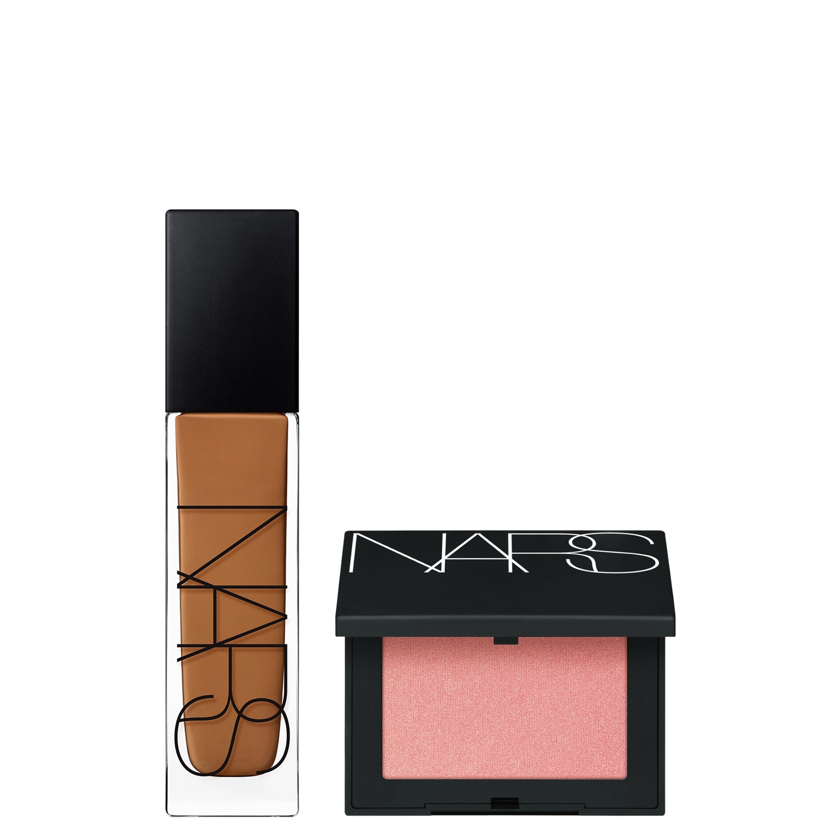 NARS Natural Longwear Foundation 30ml and NARS Blush Orgasm 4.8g Bundle (Various Shades) - Manaus