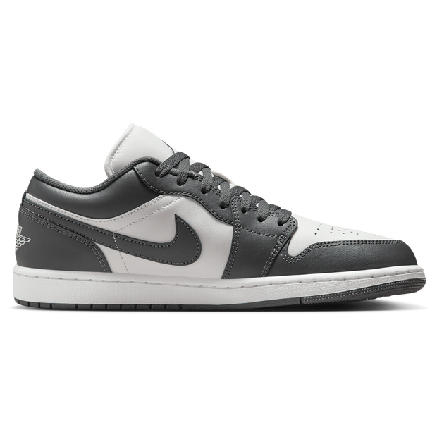 Jordan 1 Low Sneakers Heren - Grijs - Maat 40.5 - Leer