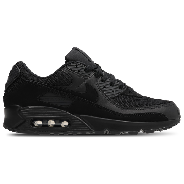 Nike Air Max 90 Sneakers Heren - Zwart - Maat 40.5 - Textil