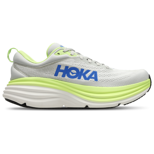 Hoka Bondi 8 Sneakers Heren - Wit - Maat 45 1/3 - Mesh/Synthetisch
