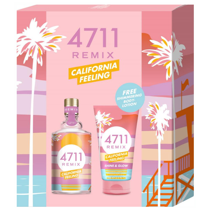 4711 Remix California Feeling eau de cologne 100 ml geschenkset