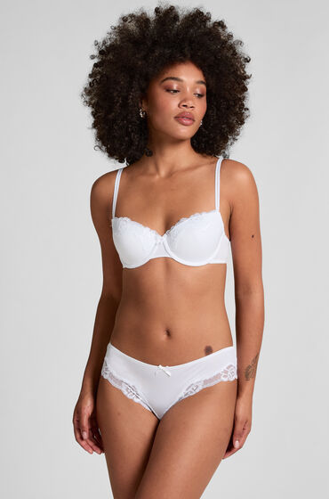 Hunkemöller Slip Secret Lace Wit
