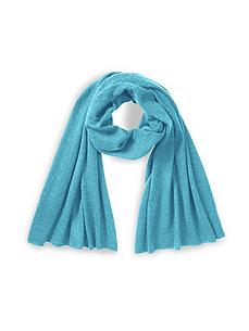 Sjaal zijde en kasjmier Van Peter Hahn Seide/Kaschmir turquoise
