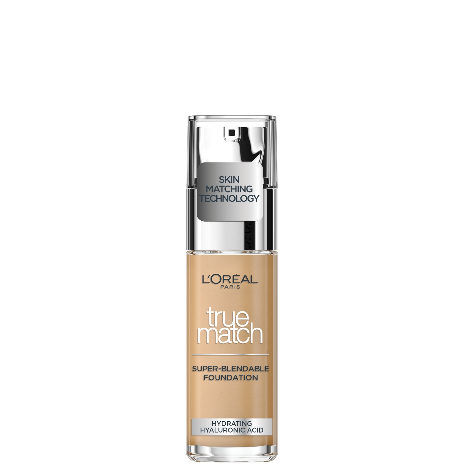 L'Oréal Paris True Match Vloeibare Foundation met SPF en Hyaluronzuur 30 ml (Verschillende Tinten) - 3N Creamy Beige