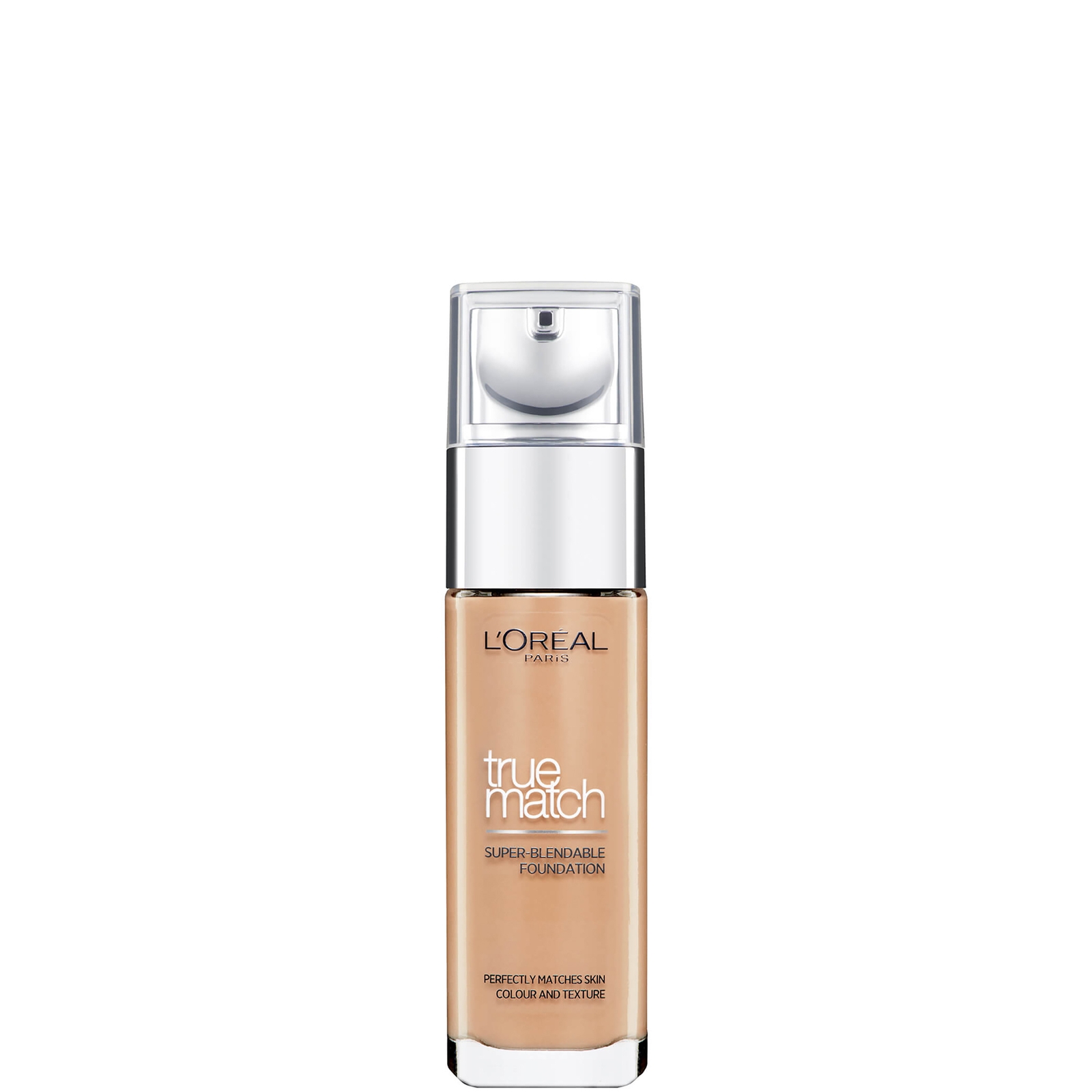 L'Oréal Paris True Match Vloeibare Foundation met SPF en Hyaluronzuur 30 ml (Verschillende Tinten) - 8W Golden Cappuccino