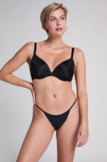 Hunkemöller Invisible string Zwart