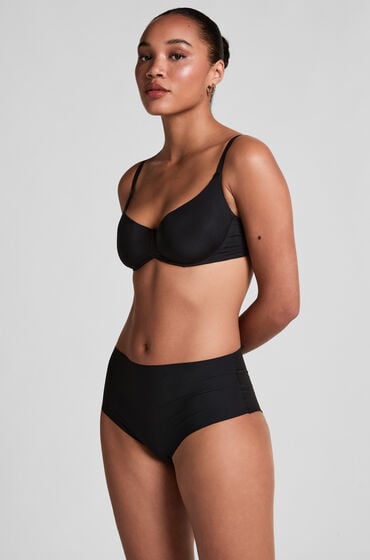 Hunkemöller Invisible high waist brazilian Zwart