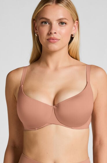Hunkemöller Voorgevormde beugel bh Smooth Bruin