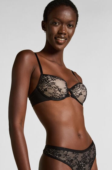 Hunkemöller Voorgevormde beugel bh Lea Zwart
