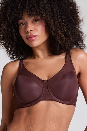 Hunkemöller Niet-voorgevormde minimizer beugel bh Nina Bruin