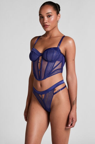 Hunkemöller String Missy Blauw
