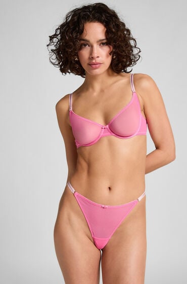 Hunkemöller String Roza Roze