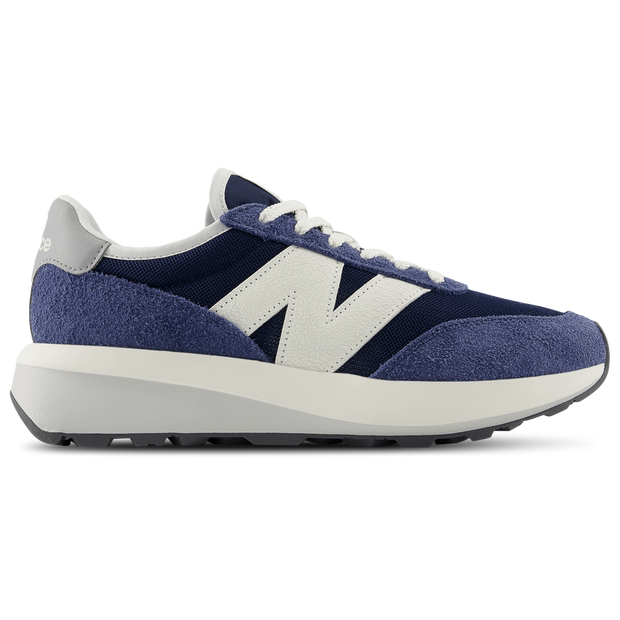 New Balance 370 Sneakers Heren - Blauw - Maat 44.5 - Mesh/Synthetisch