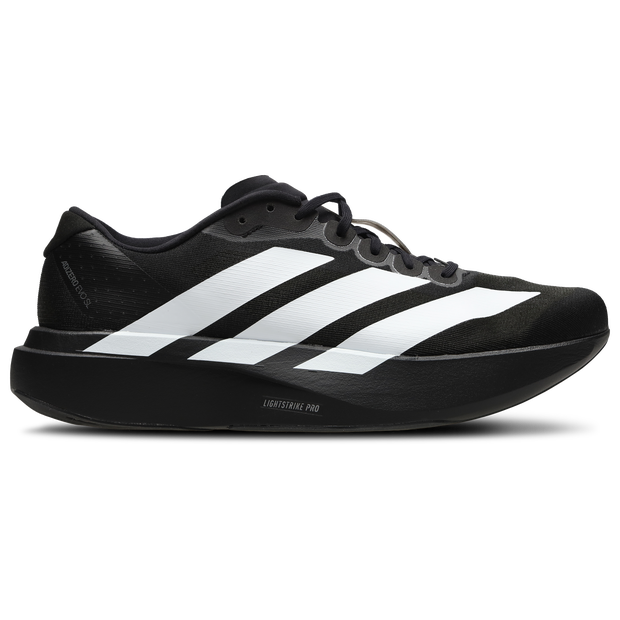 Adidas Adizero EVO SL Sneakers Heren - Zwart - Maat 46 2/3 - Mesh/Synthetisch