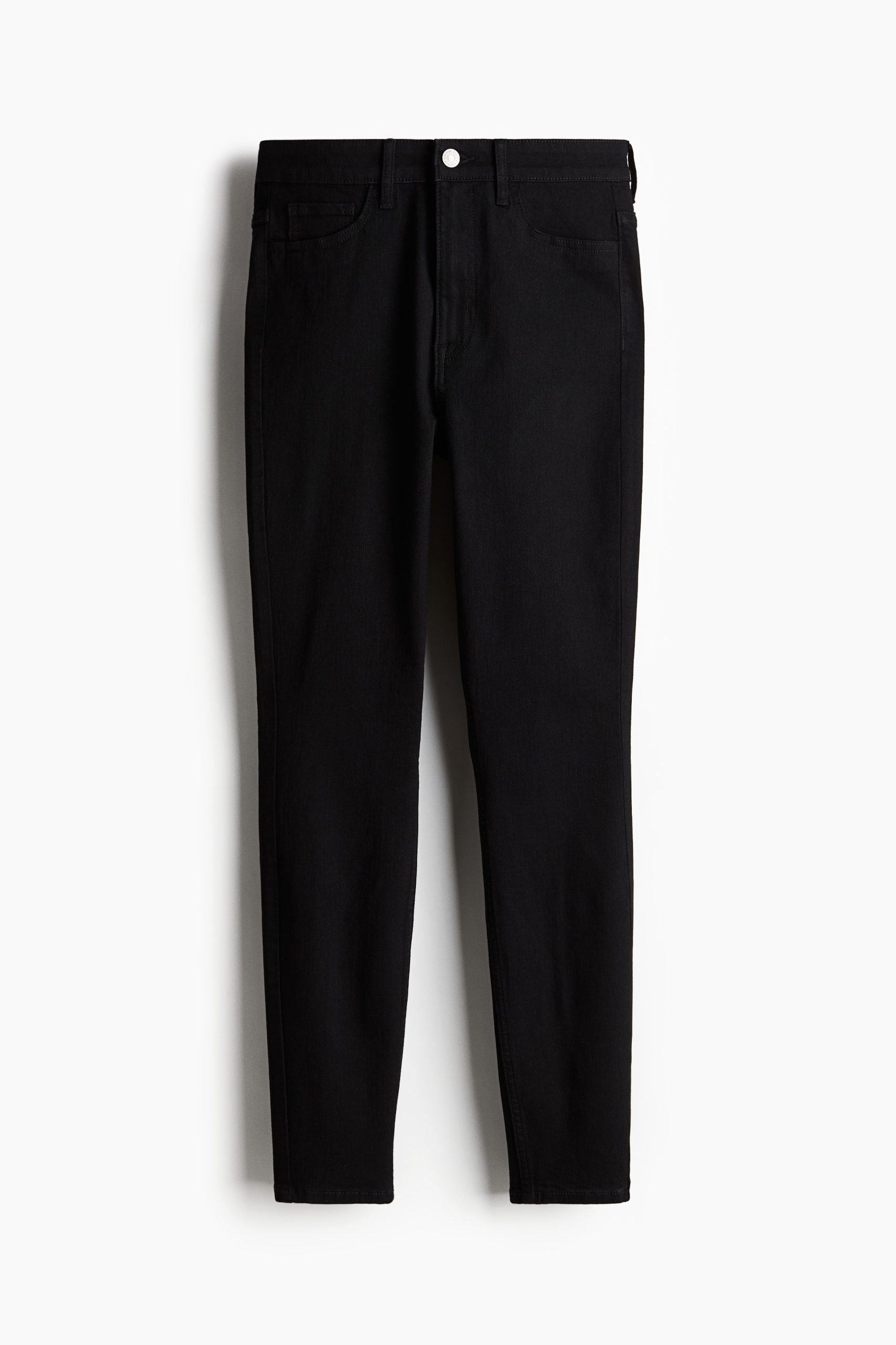 H & M - Ultra High Ankle Jegging - Zwart