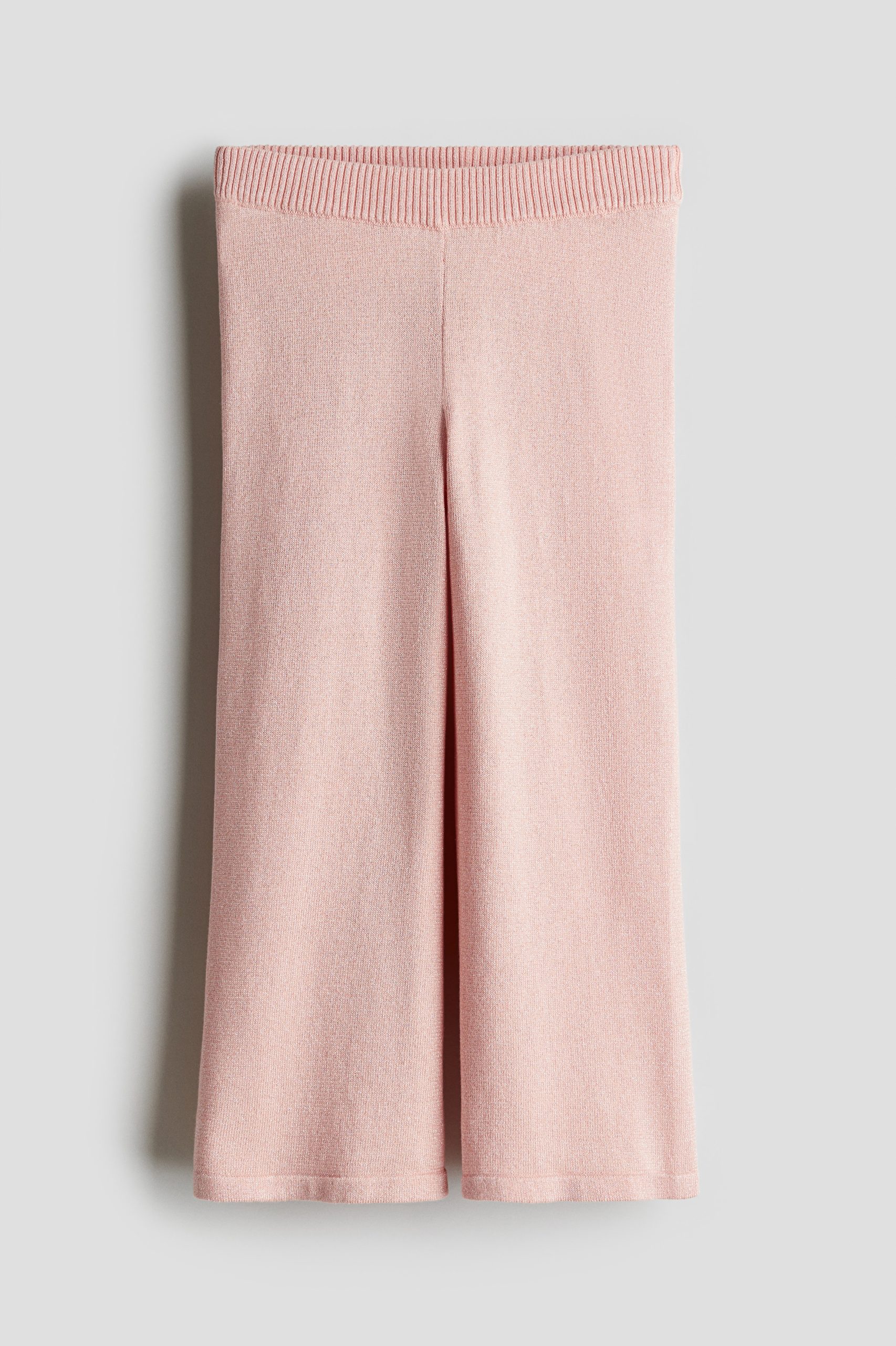 H & M - Fijngebreide legging met glitters - Roze