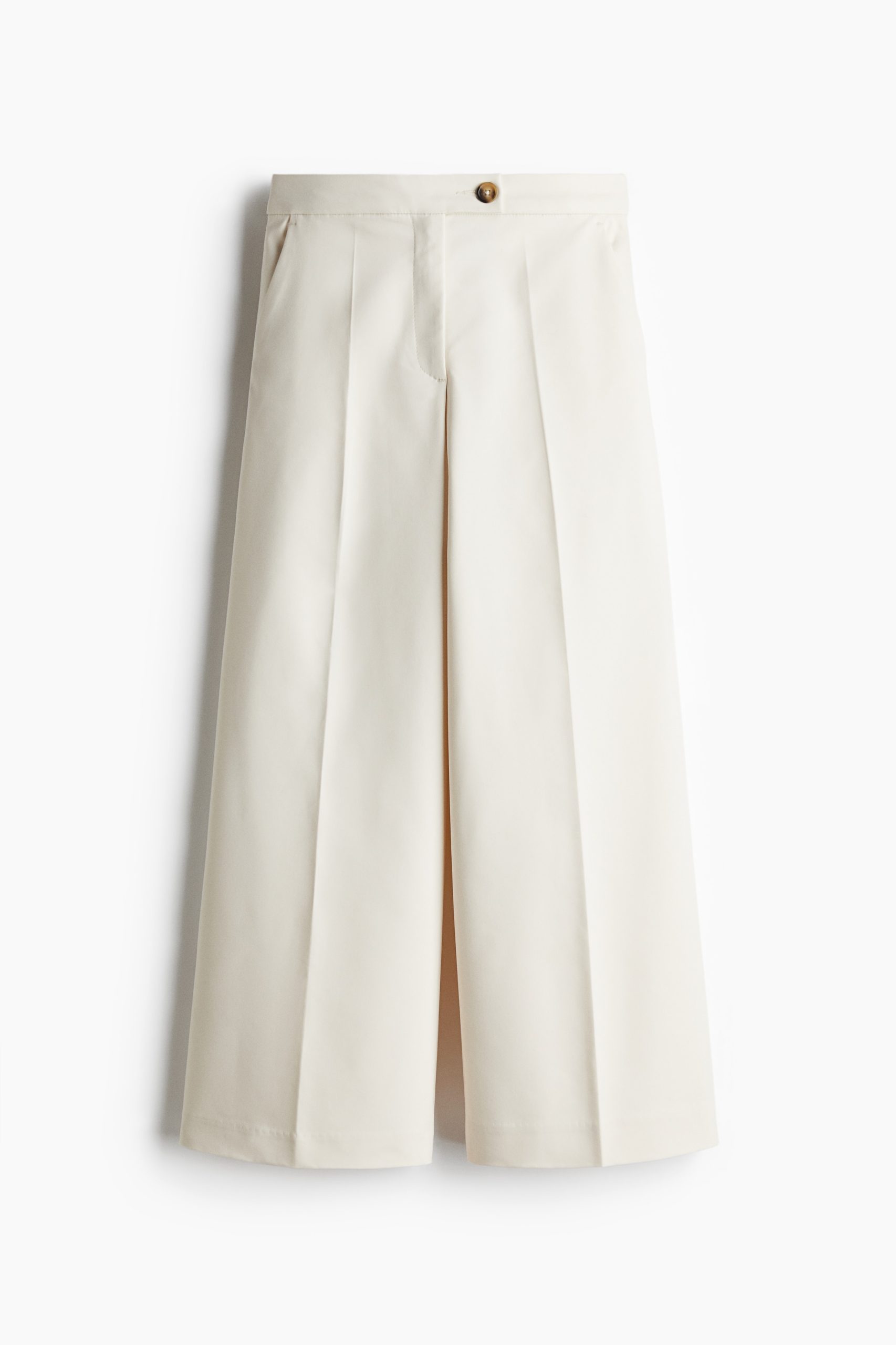H & M - Wijde pantalon - Beige