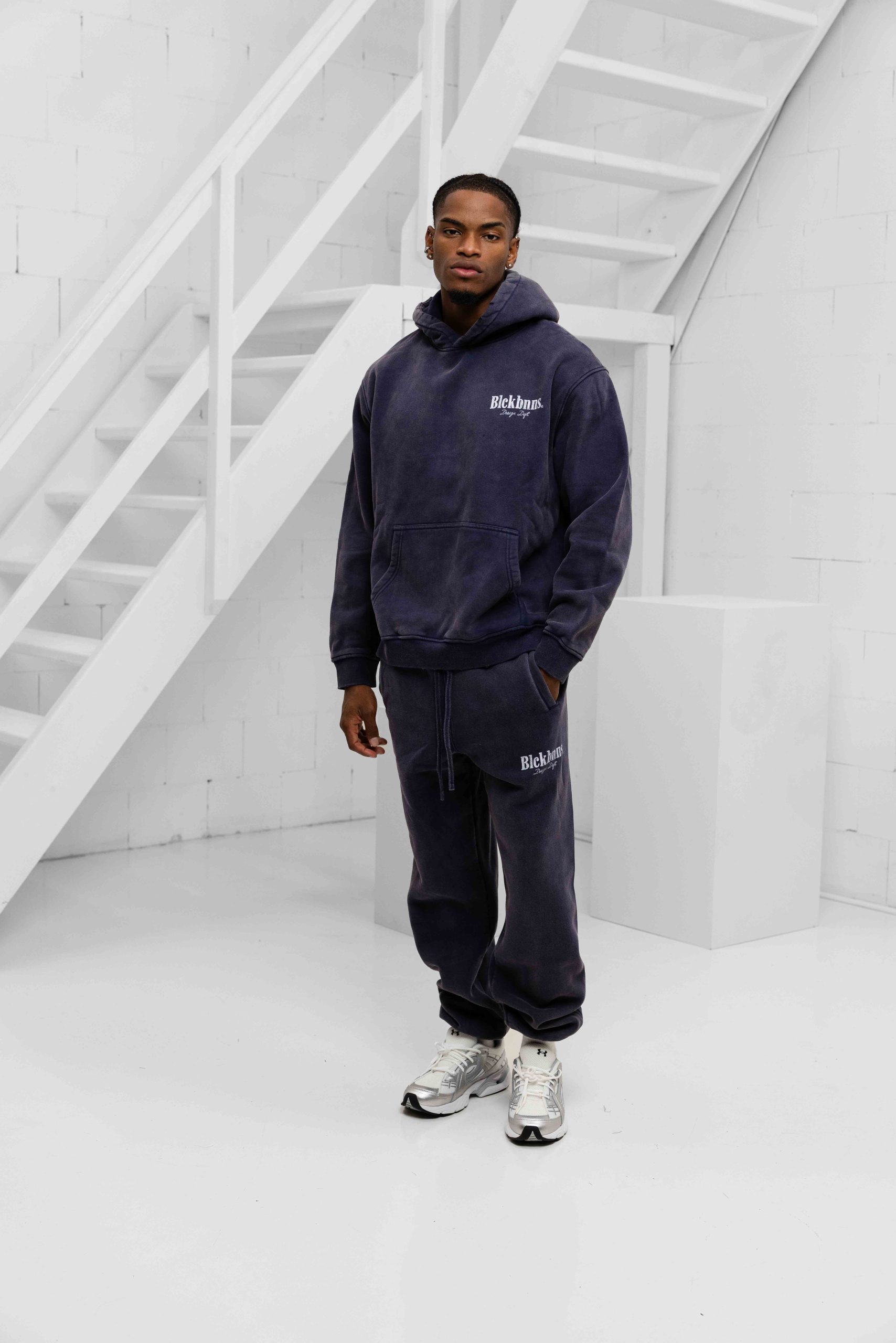 Black Bananas Brush Trainingspak Heren Donkerblauw - Maat XXL - Kleur: Donkerblauw | Soccerfanshop