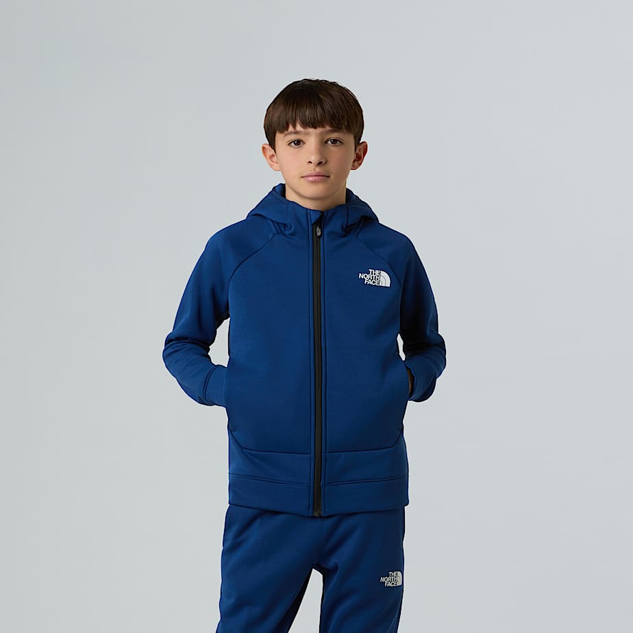 The North Face Jas Met Capuchon Mountain Athletics Voor Jongens Estate Blue-summit Navy-summit Navy male