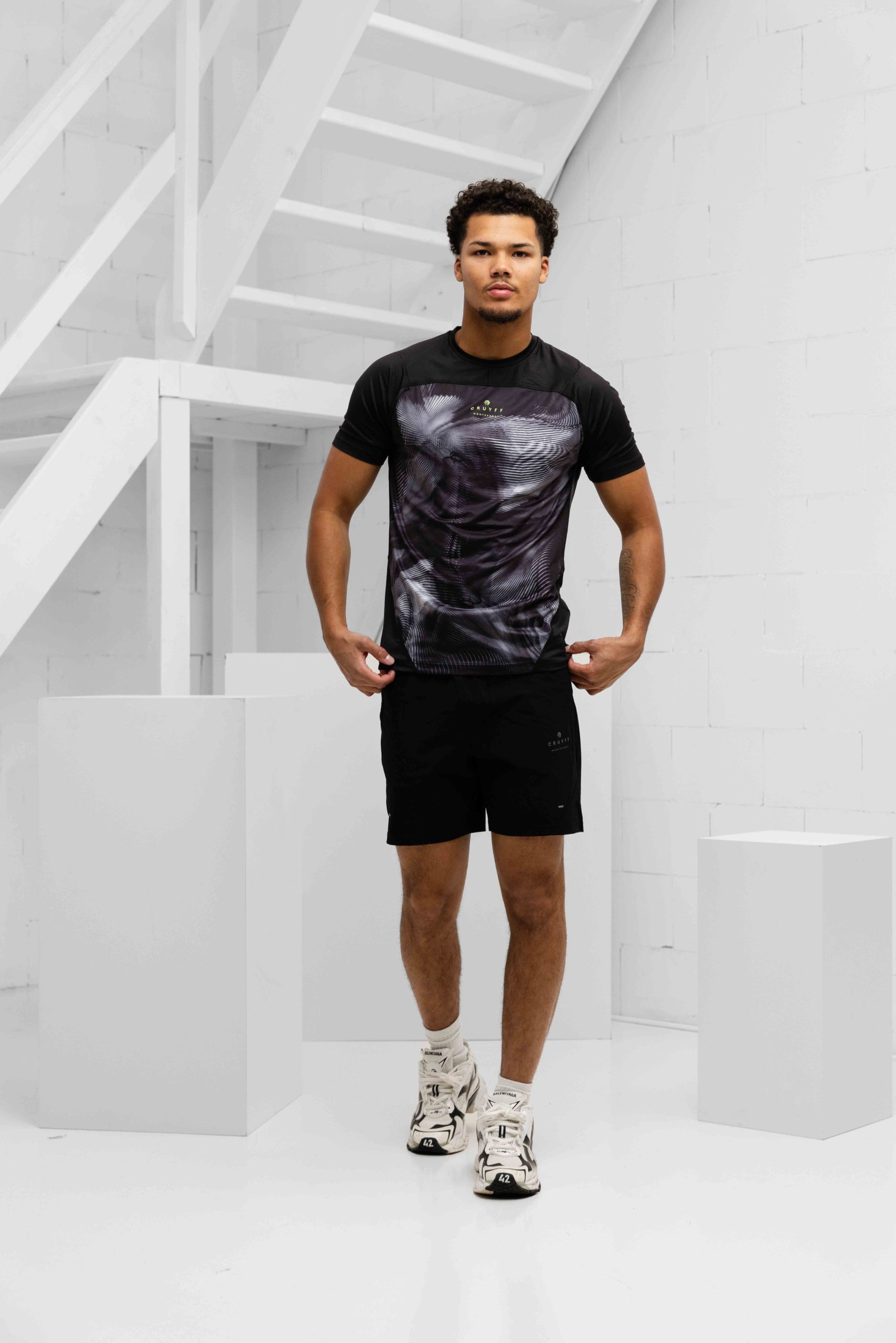 Cruyff Montserrat Omega Zomerset Heren Zwart - Maat XL - Kleur: Zwart | Soccerfanshop