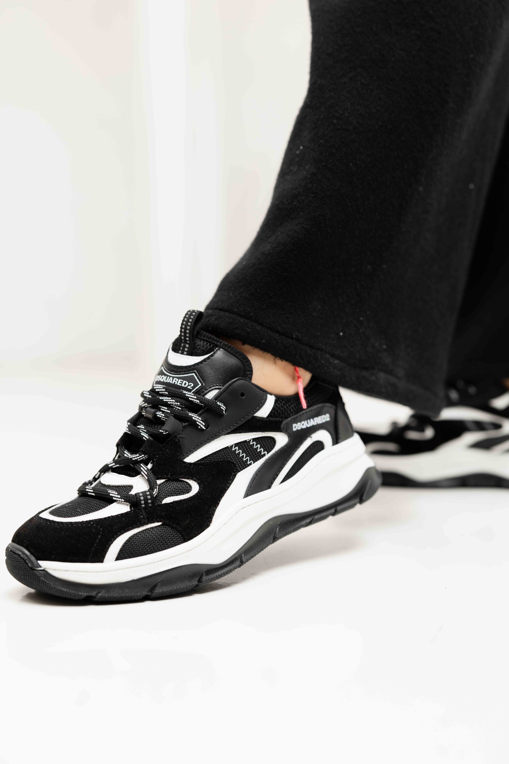 Dsquared2 80236 02 Sneakers Dames Zwart - Maat 40 - Kleur: Zwart | Soccerfanshop