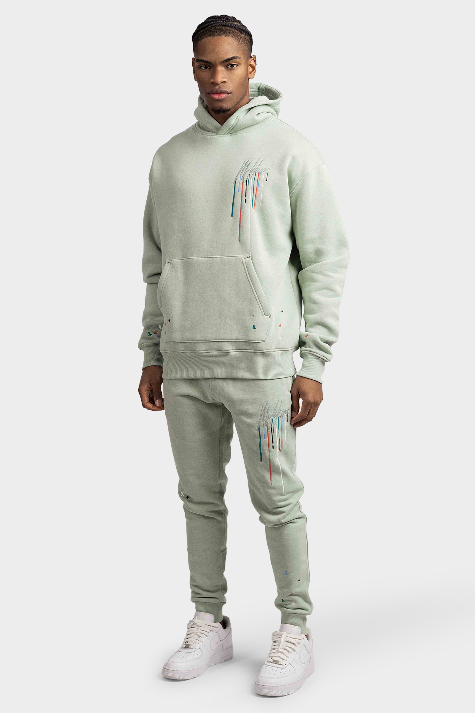 Malelions Painter Trainingspak Heren Lichtgroen - Maat S - Kleur: Lichtgroen | Soccerfanshop