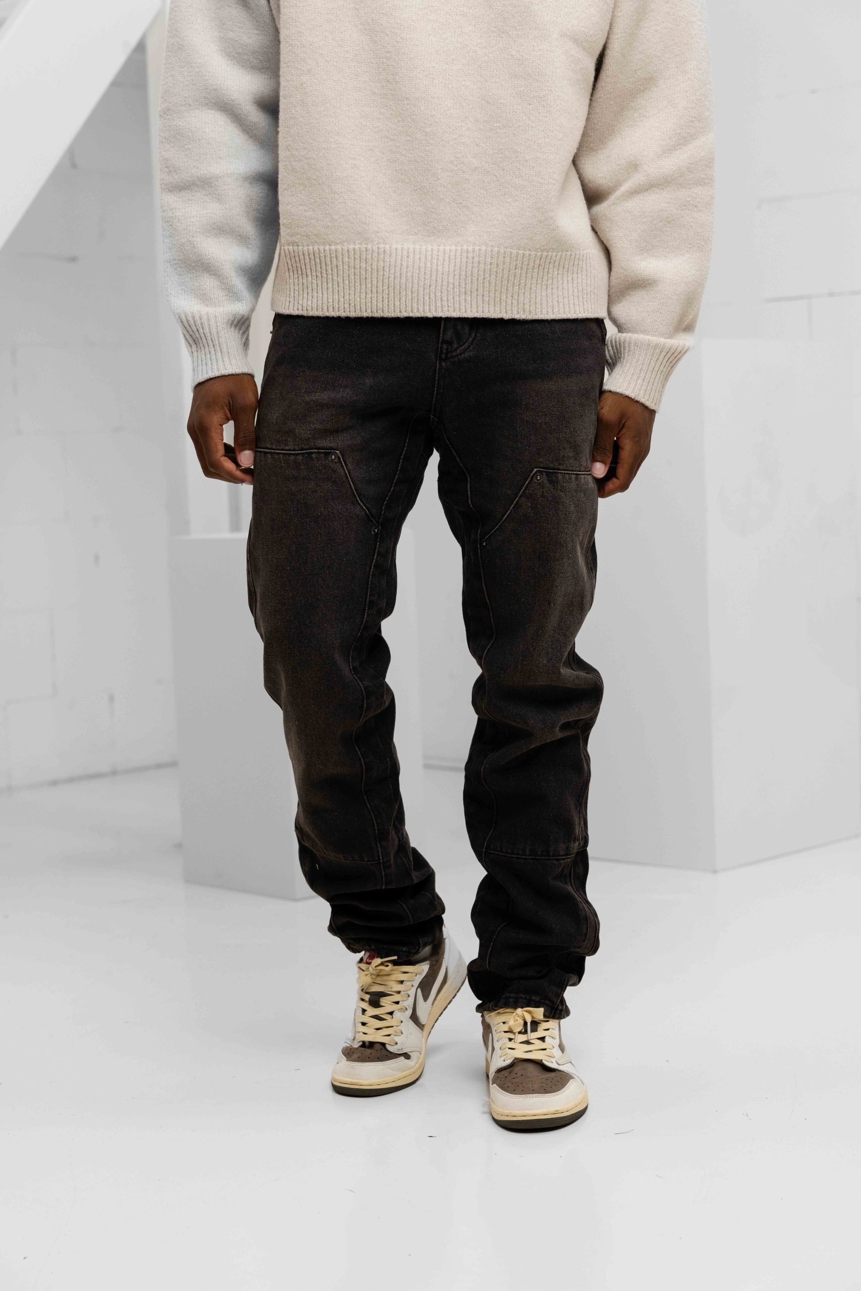 Project x Paris Carpenter Jeans Heren Zwart - Maat L - Kleur: Zwart | Soccerfanshop