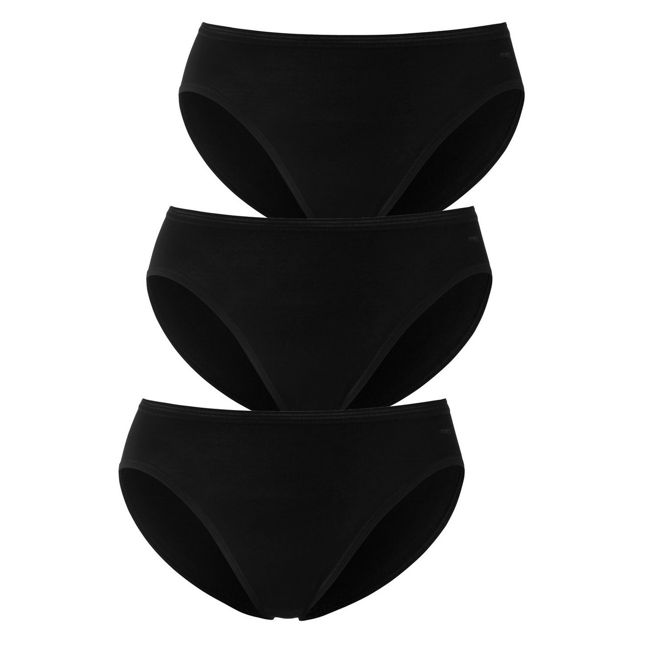 Mey Jazz-hipsters Lights in zachte katoen-viscosekwaliteit (Set van 3)