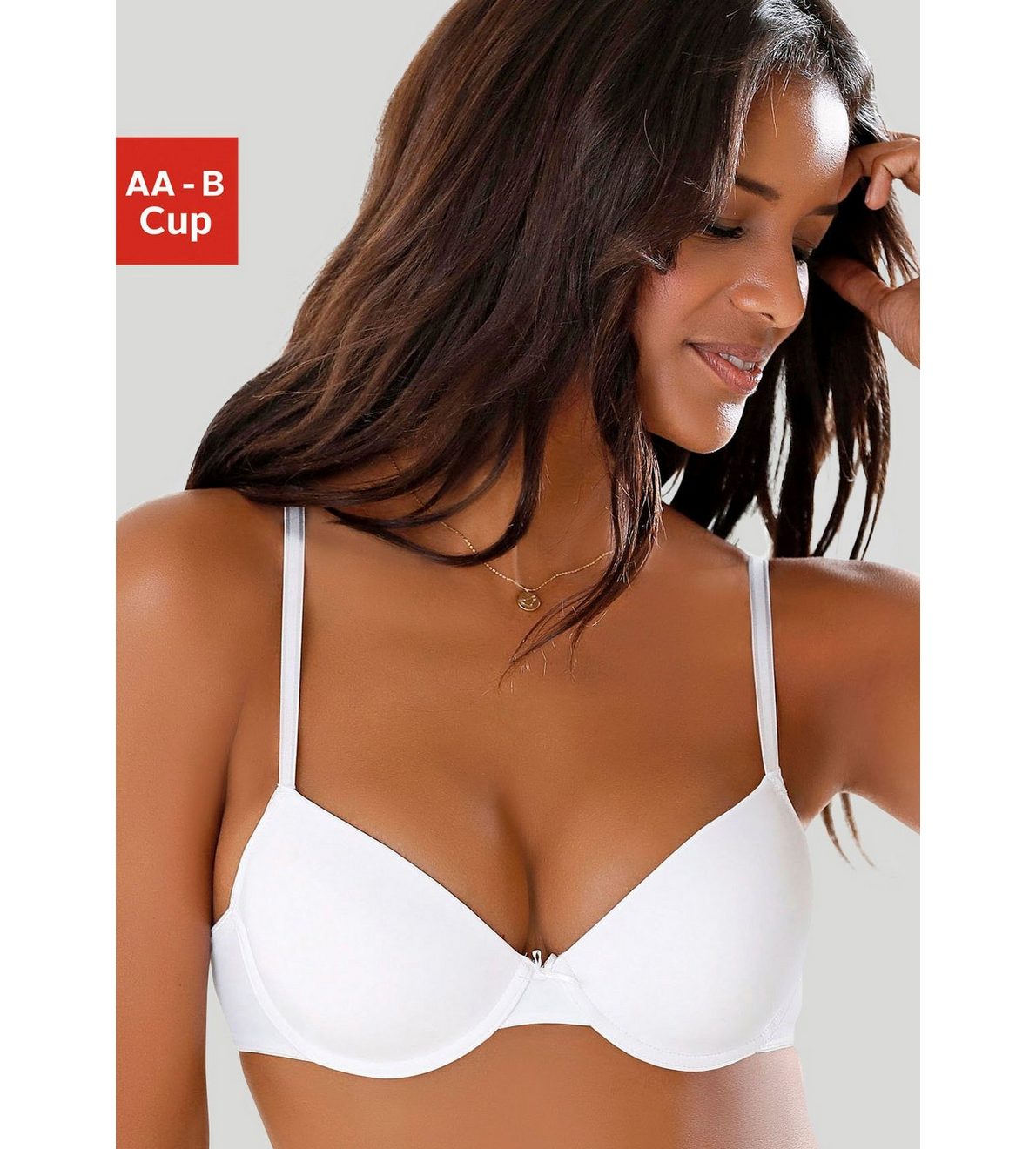 Lascana Push-up-bh Perfect basic met beugel en uitneembare volledige cups