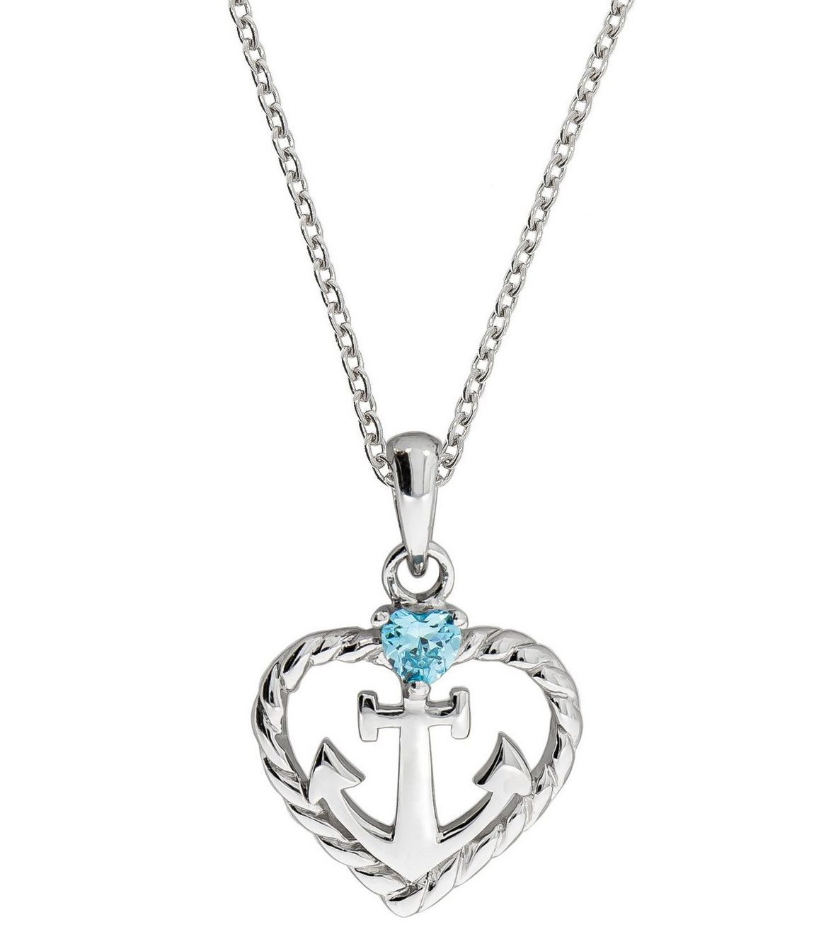 Firetti Ketting met hanger Sieraad cadeau zilver 925 halssieraad halsketting ankerketting hart