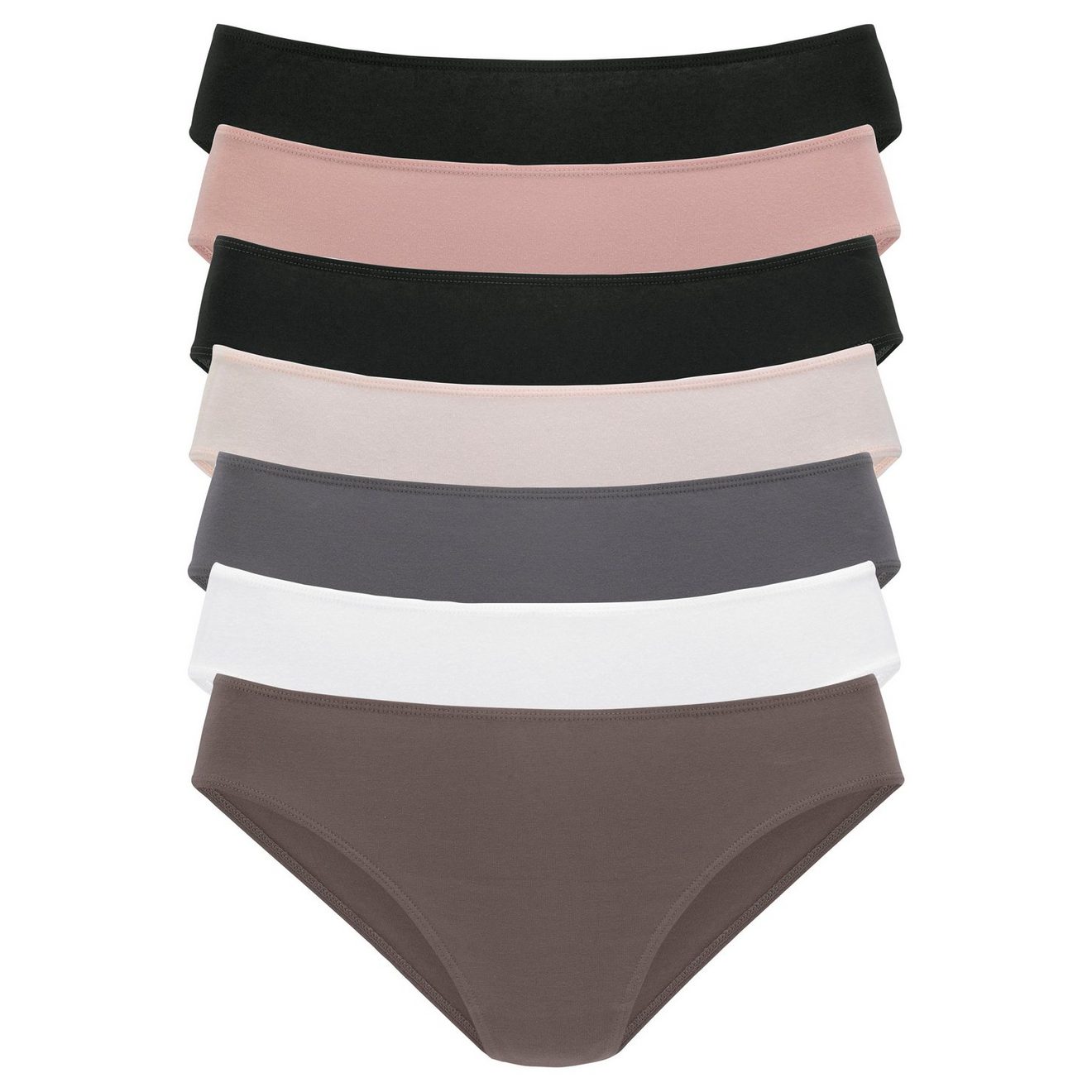 Vivance Jazz-hipsters in frisse en gedekte kleuren (set