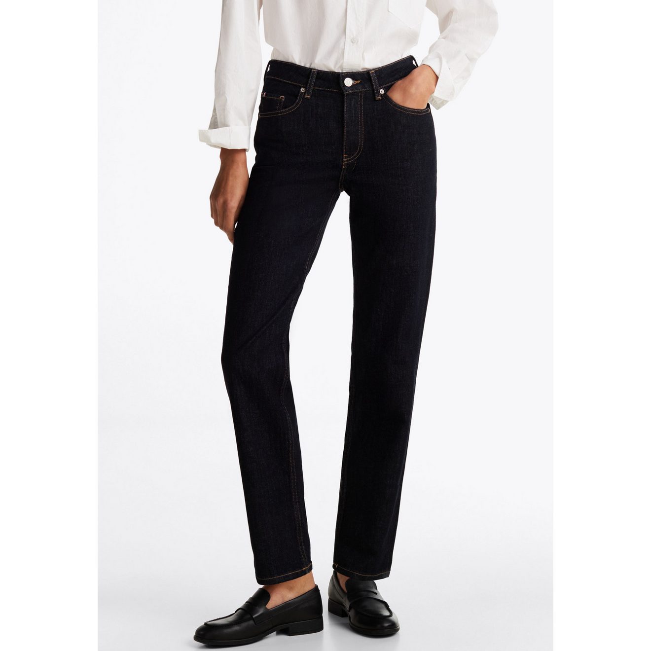 Tommy Hilfiger Straight jeans Classic Straight met lichte fadeout-effecten