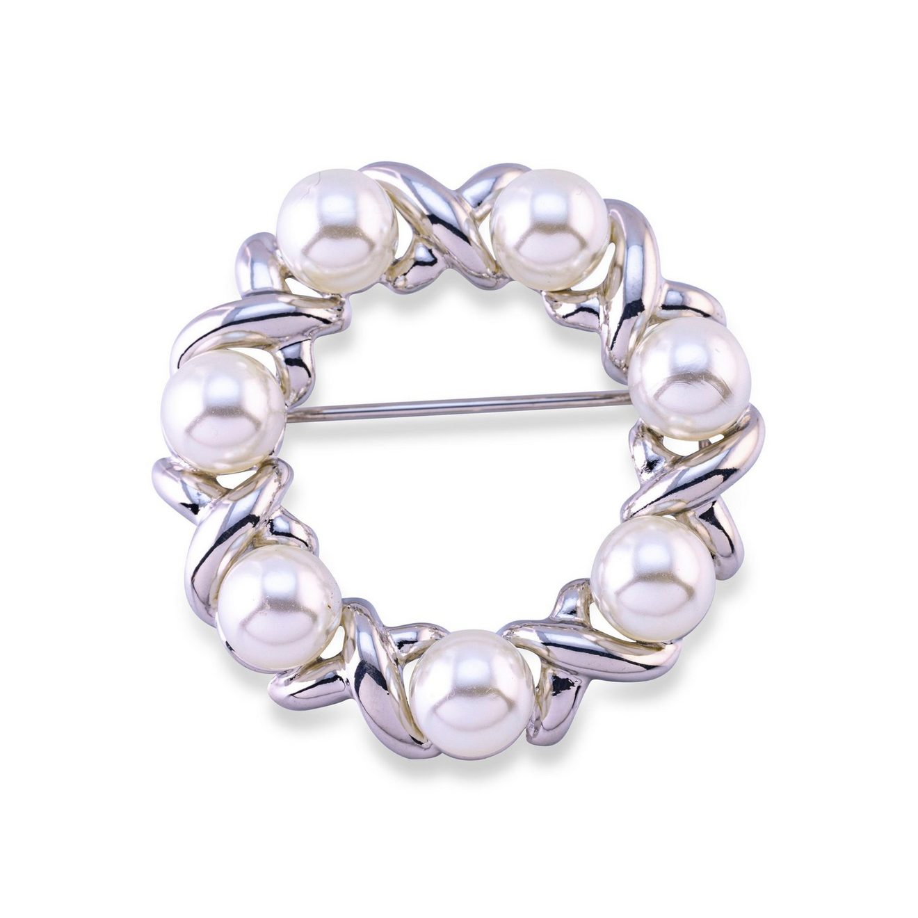 Firetti Broche Sieraad cadeau broche met parels