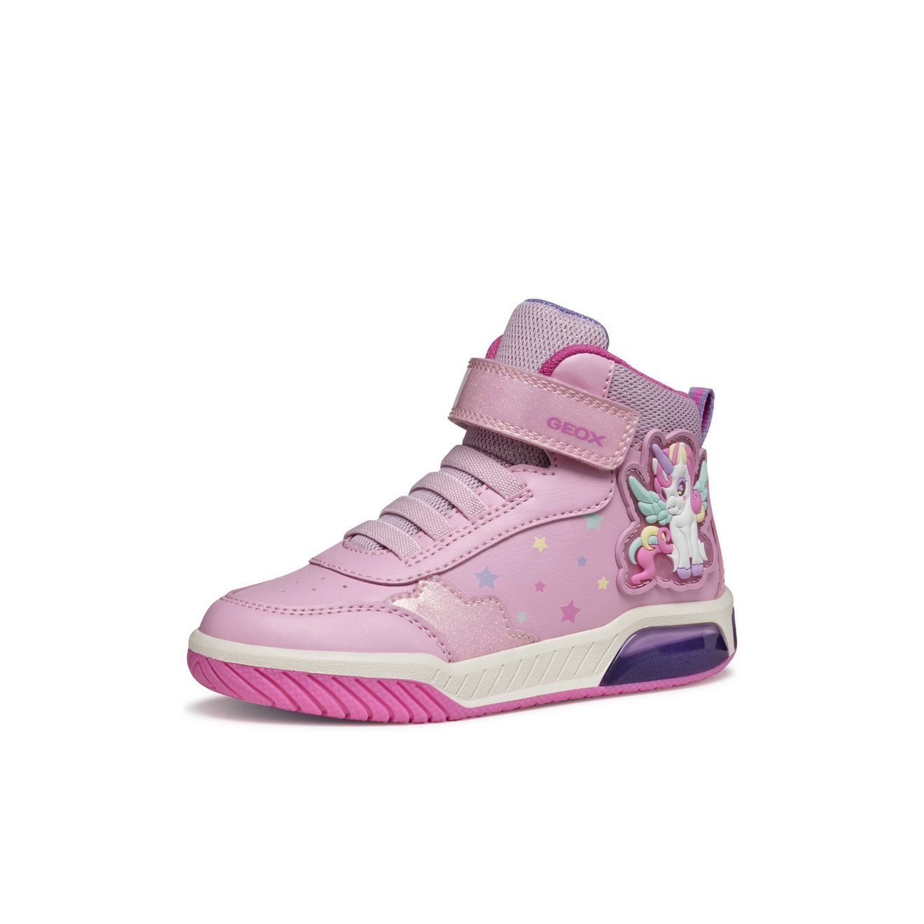 Geox Sneakers J Inek Girl knipperschoen