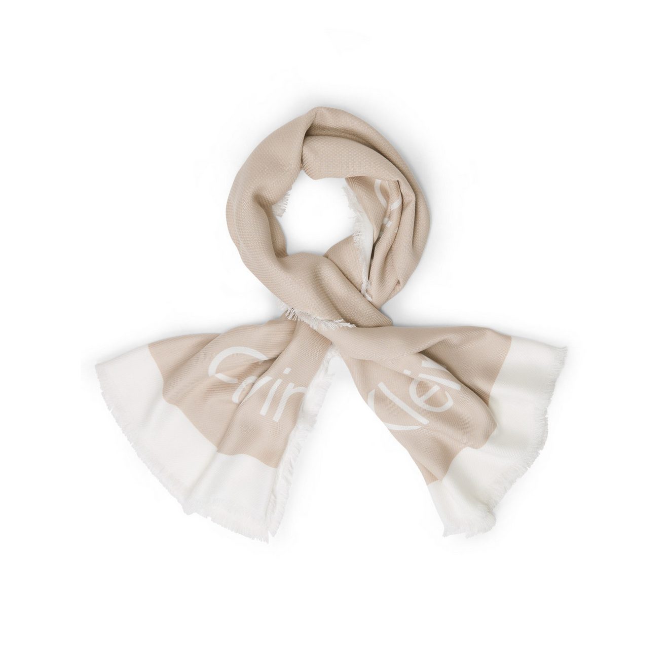 Calvin Klein Modieuze sjaal BOLD LOGO CONTRAST SCARF