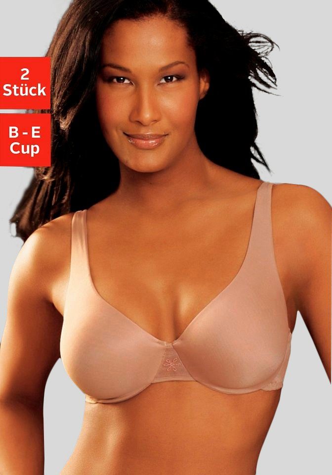 Nuance T-shirt-bh met beugel en naadloze