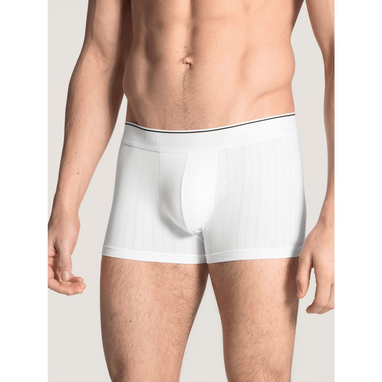 CALIDA Boxershort Pure & Style maskuline naaldsteek-design
