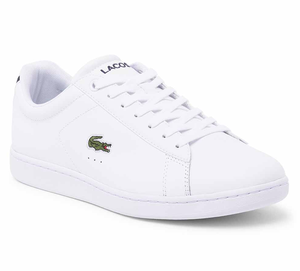 Lacoste Carnaby Evo Bl Wit Maat 43 Male